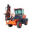 Martillo de pilotes para carreteras, tipo de carga, con forma de onda de cuatro ruedas 936, máquina integrada de tracción y perforación, pequeño martinete de barandilla