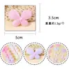 Parches Decorativos de Mariposa de Colores Macaron, Accesorios DIY con Brillo Soñador, Materiales de Decoración Hechos a Mano, Accesorios para el Cabello, Accesorios para Zapatos y Bolsos