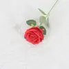 Rosas de Terciopelo Simuladas, Flores Artificiales, Flores para Decoración de Bodas del Día de San Valentín, Cascada de Pared de Rosas al por Mayor
