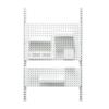 Pilar AA Cueva Blanca Tablero Almacén Estantería Almacenamiento Soportes de Pared Superiores Accesorios Estante de Cocina Herramientas