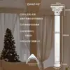 Colunas de gesso, colunas romanas, gesso francês, molduras decorativas estilo europeu feitas sob medida, paredes de fundo acabadas, colunas redondas e quadradas.