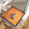 Cojín de Silla Moderno de Moda Universal Cuatro Estaciones Cojín para Silla de Oficina en Casa Verano Seda de Hielo Transpirable Fresco Cojín