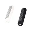 Directamente del fabricante, peine de acero inoxidable para cabello y barba, mini peine de aceite, portátil para peinado suave del cabello, peine de viaje