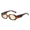 Gafas de Sol Cuadradas Retro Marco Pequeño Estilo Coreano Moda Casual Artísticas Unisex Tendencia Protección Solar para Exteriores Gafas de Sol Versátiles