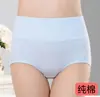 Roupa íntima, Calcinhas de Algodão Femininas de Cintura Alta, Modeladoras Abdominais e Levanta-Bumbum Sem Costura para Jovens, Cor Lisa, Atacado de Fabricantes de Roupa íntima 100% Algodão Feminina