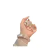 Pulsera Popular de Piedra Ojo de Gato Xiaohongshu al por Mayor para Mujer, Pulsera de Barra Plana, Joyería para Mujer, Regalo de Tienda de Oro, Artículos para Transmisión en Vivo en Puesto Callejero