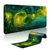 Alfombrilla de ratón Cielo estrellado Universo Grande para Gaming Antideslizante Gruesa Borde Sellado Alfombrilla de escritorio para teclado de computadora