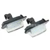 Adequado para Mitsubishi Mitsubishi Luz de LED para placa de licença Outlander Outlander Lancer luz de placa de licença