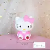 Adornos para Pastel de Gato Cabeza Grande Gato Cumpleaños Rosa Rosa Gato Adornos para Pastel