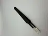 Pinzas de Alta Precisión, Herramientas de Reparación Manuales, Pinzas Puntiagudas para Bricolaje, Piezas de Grado Industrial, Pinzas Negras, Antiestáticas