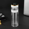 Copo térmico de aço inoxidável mais vendido de fábrica, copo com display inteligente de temperatura, copo térmico com separação de chá e água, copo de água para carro, copo térmico