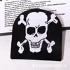 Comercio Exterior Explosiones Calavera Patrón de Calavera Gorro de Punto Personalizado Tendencia Regalo Cálido de Otoño e Invierno Halloween Gorro Transfronterizo