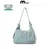 Bolsa Tote Casual de Gran Capacidad, Bolso Cruzado para Fitness, Bolso de Hombro Ligero Impermeable con Diseño de Bolsillos Múltiples y Solapas, con Logo Personalizado