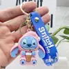 Colgante de Stitch de Dibujos Animados Llavero Divertido de Lilo y Stitch Colgante Muñeco de Plástico Suave Caja Ciega