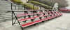 Escenario de Coro Plegable Móvil de Tres Niveles Soporte para Foto Grupal Escolar Escenario de Coro de Cuatro Niveles Gradas de Visualización de Aleación de Aluminio