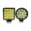 Suministro Directo Transfronterizo de Mini Luces de Trabajo de 42/48W, Luces Auxiliares para Coche, Focos de Techo, Faros Modificados, Doble Color con Estrobo