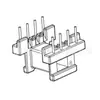Esqueleto de Transformador EF16 Esqueleto de Baquelita EF17 Bobina Esqueleto de Alta Frecuencia Pin Horizontal 4+4 1608