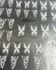 Estilo Trendy Puro Deseo Patrón Mariposa Aurora Adhesivos 3D Repujados Brillantes Decoraciones para Uñas Lentejuelas Producto Nacional