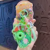 Merchandising Oficial de Pequeño Monstruo de la Montaña Langlang Llavero de Muñeco Cerdo Colgante de Mochila de Peluche Llavero de Figura Accesorio