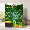 Nuevo St de Venta Caliente Transfronterizo Amazon Temu. Manta del Día de San Patricio Manta Navideña Manta de Regalo Festivo