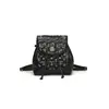 Comercio Exterior Exquisito Mini Súper Popular Mochila para Mujer 2025 Nueva Verano Versátil Bolso de Cadena Mochila Pequeña de Alta Gama