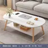 Mesa de Centro para Apartamentos Pequeños, Uso Doméstico, Mesa Pequeña para Sala de Estar, Nuevo Modelo 2025, Mesa Auxiliar de Sofá para Casa de Alquiler, Mesa de Comedor, Mesa de Piso