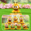 Bonita y adorable mascota abeja, abeja giratoria, creativa, juego de marea, caja ciega, adornos, artesanías de resina, venta directa al por mayor