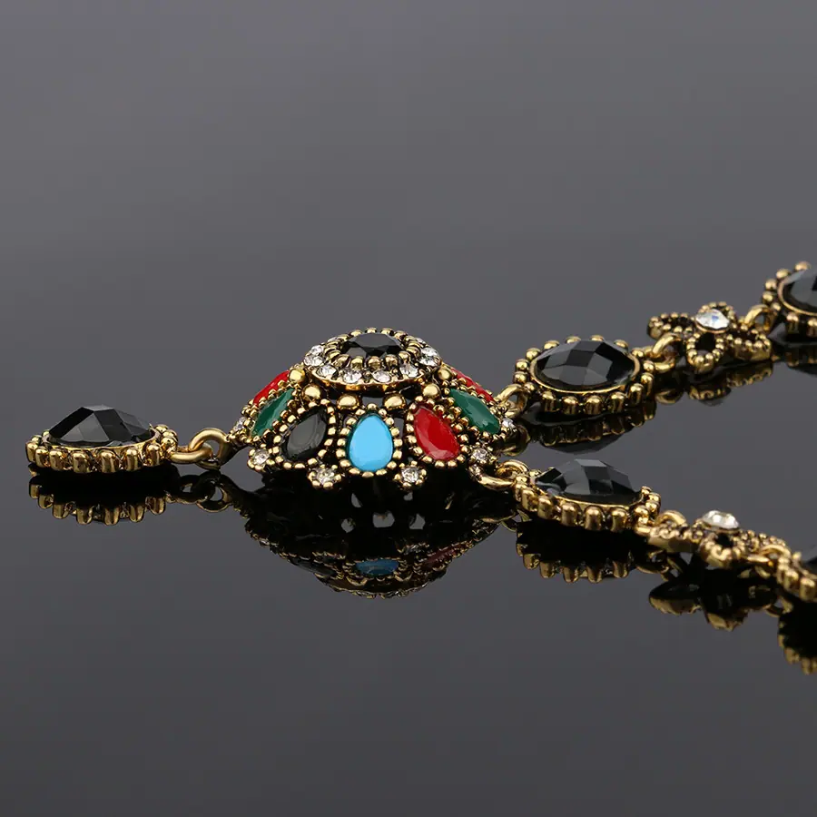 Retro-de-luxo-Flor-de-Cristal-