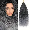 GOGO Peluca de Crochet de Resorte Rizado Cabello Largo Rizado Ola Profunda Fibra Química Transfronteriza Europea y Americana Venta al por Mayor