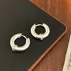 Moda Transfronteriza Minimalista Exquisita Versátil Texturizada Diseño de Nicho Colección de Pendientes Lujo Ligero Gama Alta Pendientes Personalizados
