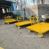 Veículo de Transporte em Trilhos 1,5*1,7m, Veículo de Transporte em Trilhos de Travessia de Ponte Empurrado Manualmente, Ferramenta de Trilho Ferroviário