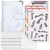Amazon Transfronterizo Planificador A6 Cuaderno de Hojas Sueltas Libro de Presupuesto Libro de Ahorro de Dinero Libro de Contabilidad de Efectivo de Cuero PU En Stock