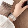 Adequado para Apple iWatch 10 Pulseira de Elo de Metal S11 Bambu com Aço Inoxidável Pulseira para Relógio Huawei Gt7