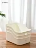 Caixa de Armazenamento para Mesa de Escritório Caixa de Armazenamento para Mesa de Escritório Cesta de Armazenamento Doméstico Suprimentos de Banheiro Caixa de Armazenamento para Roupa Íntima Armazenamento de Cosméticos