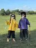 2328 Chaqueta de Otoño para Niños 2026 Nuevo Estilo Coreano Rompevientos Tres en Uno para Exteriores Chaqueta de Primavera y Otoño