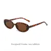 Nuevas Gafas de Sol de Moda Europeas y Americanas Montura Ojo de Gato Personalidad Estilo Trendy Gafas de Sol Estilo Callejero Sin Maquillaje para Hombres y Mujeres Protección Solar