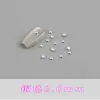 Lote Misto de 10.000 Mini Decorações para Nail Art Meia-Redondas Banhadas a Prata, Acessórios de Nail Art Pequenos Redondos com Fundo Plano de Yiwu