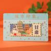 Adesivo de ímã de geladeira China City Beijing Shaanxi Shanghai Hubei Jiangsu Guangdong Zhejiang Gansu Lembranças turísticas