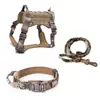 Collar Táctico para Disfraz de Mascota, Disponible en Múltiples Colores, Correa de Nylon para Exteriores, Collar para Perro Grande, Collar Militar para Perro, Arnés de Pecho