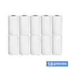 Mini Impressora à Prova de Erros com Papel Térmico Autoadesivo 57X25 para Recibos de Delivery de Supermercado e Impressão de Etiquetas
