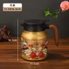 Tetera Inteligente de Acero Inoxidable 316 con Pantalla de Temperatura, Tetera de Gran Capacidad con Separación de Té y Agua, Tetera Aislada para Infusión de Té, Hervidor de Agua