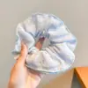 Elástico de Cabelo Grande Intestino Dobrado Elástico de Cabelo Borda de Madeira Grande Elástico de Cabelo Corda de Cabelo Corda de Cabelo Estilo Francês 2025 Nova Tira de Cabelo de Alta Qualidade