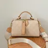 Bolsa Boston Portátil de Nuevo Estilo Transfronteriza con Diseño Impreso de Alta Gama, Bolso de Hombro Grande de Alta Capacidad para Viajes Diarios, Bolso Cruzado con Textura Retro
