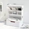 Soporte para Bolígrafo Inclinado en Escritorio Simple Caja de Almacenamiento con Cajón de Gran Capacidad Oficina Estudiante Multifuncional