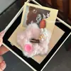 Otoño e Invierno Estrella Lindo Botón Miffy Conejo Peludo Dulce Pasador Niña Pasador de Pelo de Felpa Flequillo BB Accesorios para el Cabello