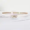 Cinturón Versátil para Mujer 2026 Nuevo Estilo Cinturón de Piel Suave para Vestidos y Faldas, Cinturón de Cordón Kelly Lazy para Mujer