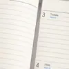 Cuaderno Planificador de Horarios A5 Inglés Transfronterizo 2027 Planificador de Horarios Plan de Gestión del Tiempo