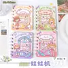 A7 Flip Lateral Pequeno Caderno Desenho Animado Fofo Portátil Caderno Espiral Mini Bolso Caderno de Notas Diário