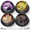 Venta al por mayor transfronteriza juego de 12 colores láser Mariposa Mágica lentejuelas hexagonales polvo para uñas joyería maquillaje de ojos esmalte de uñas