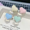 Pinza para el Cabello Corazón de Dopamina Dulce y Linda Pinza para el Flequillo para Niñas, Pinza Lateral, Pinza de Pato, Accesorio para el Cabello, Estilo Ins